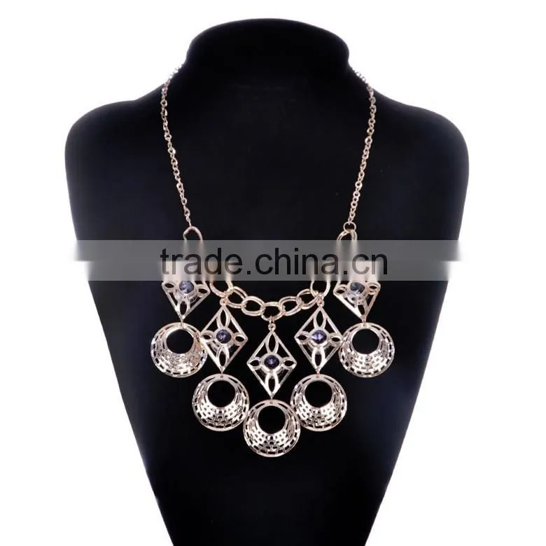 Charm Necklace For Clothing Ornaments,Simple Geometry Necklace For Dress Decoration