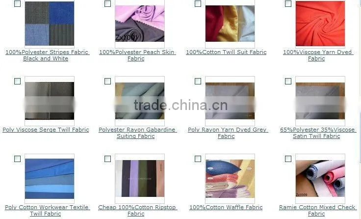 Yarn Dyed Polyester Wool Spandex Fabric
