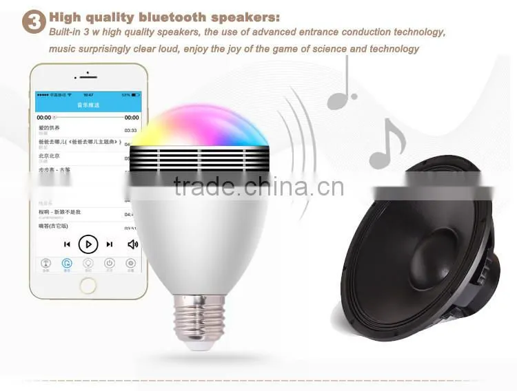 Timer+Group+Music Android IOS RGBW Wifi Bluetooth Smart led bulb lighting,led light bulb,led bulb lighting