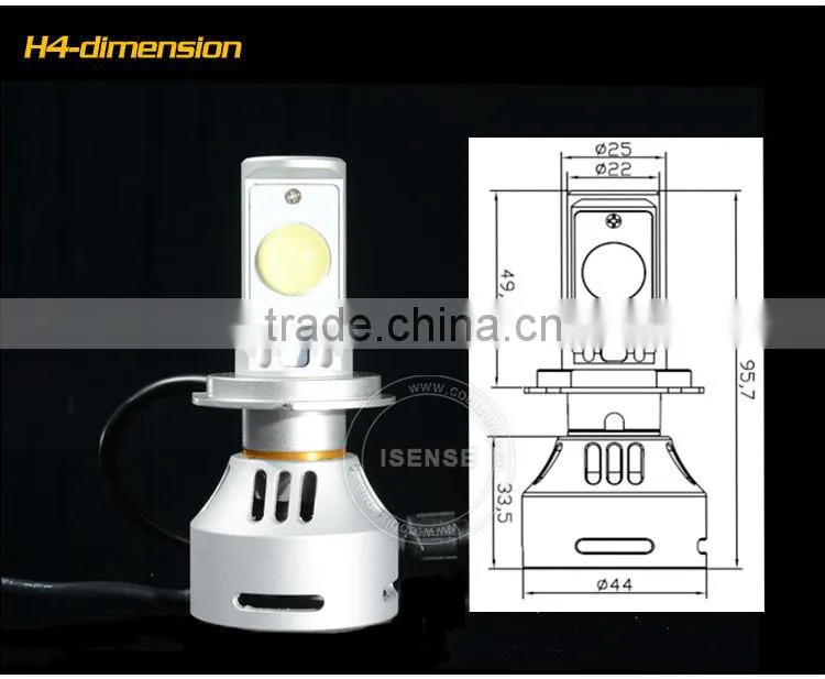 3200LM CAR LED HEADLIGHT AUTO PARTS MARKET IN GUANGZHOU