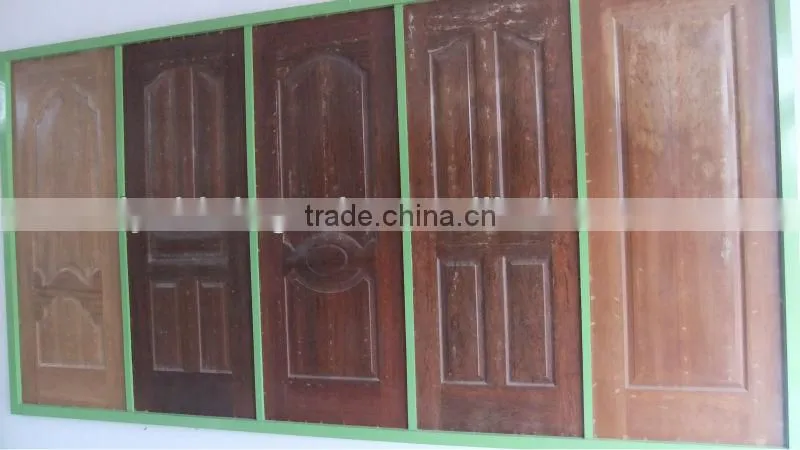 naturel veneer faced hdf door skin