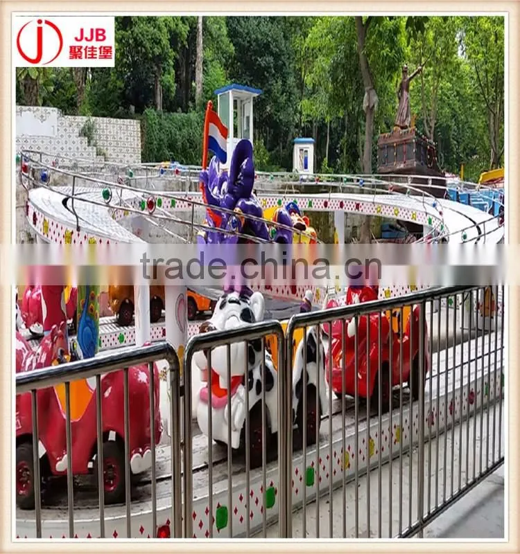 European standard Mini shuttle children amusement park track train