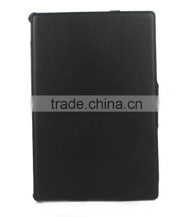 Best sale in alibaba,Flip pattern pu leather case for Sony Xperia Z4 tablet