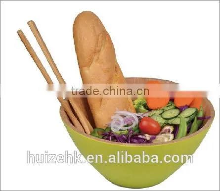 Bamboo Salad Bowls set