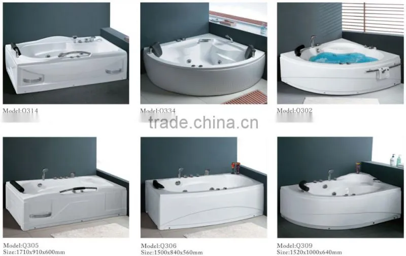 Q301 Massage bathtub/indoor spa pool/air bubble bathtub