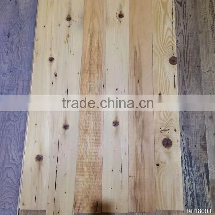 Reclaimed Pine Wood Flooring Engineered Flooring