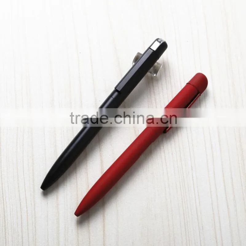 Brush pot pen gift set with 2 pens in brush pot gift packaging