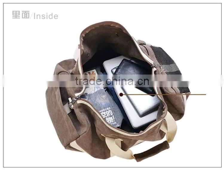 professional luggage case,eco-friendly canvas travel bag,new design fancy travel bag