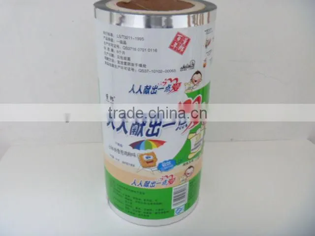 plastic cup sealing roll film holographic plastic film