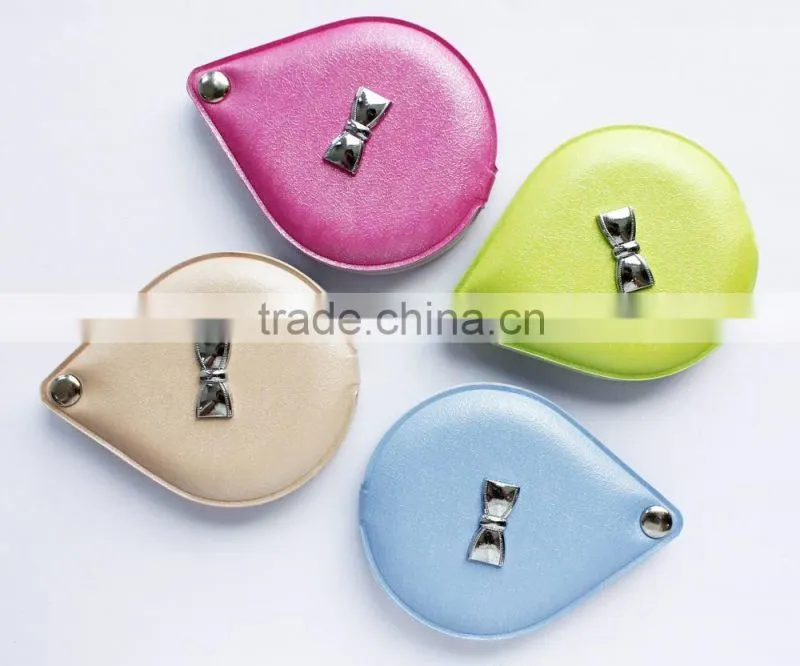 2015 new style water-drop shape makeup artist mirror with bow accessories,ME314-C