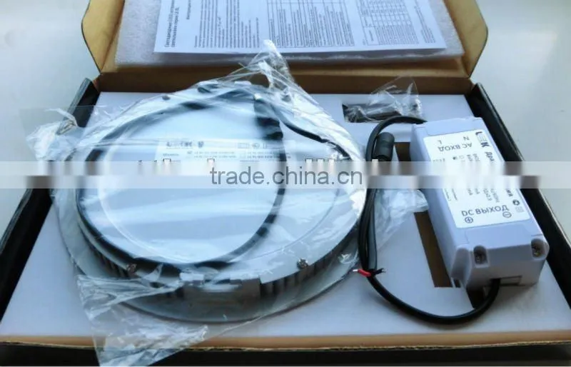 240MM 20W Led Round Shape Panel,180pcs SMD 3528 LEDs,20W (Including Power Supply),warm white, color tem