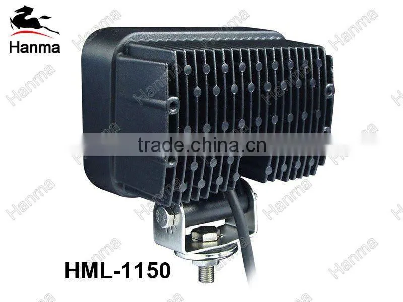 Hanma 2013 HOT!! high quality super bright 4000lm IP67,CE,RoHs rectangle cree led work lamp 50W flood