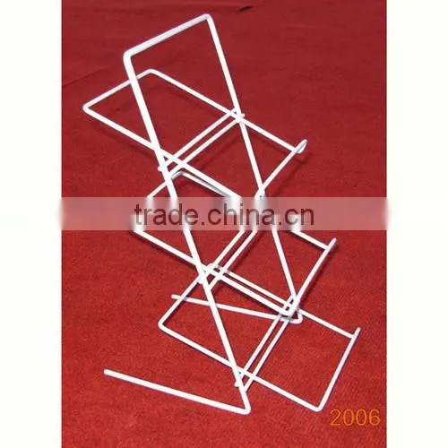 light duty 3 tier counter top chewing gum display for promotion