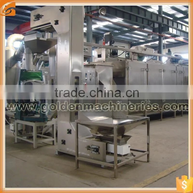 New type peanut slicing machine for slitting peanut