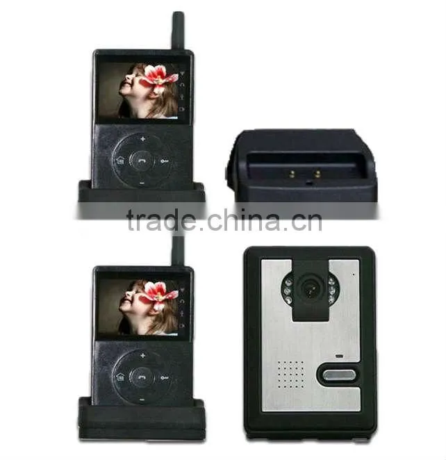 wireless color video door phone