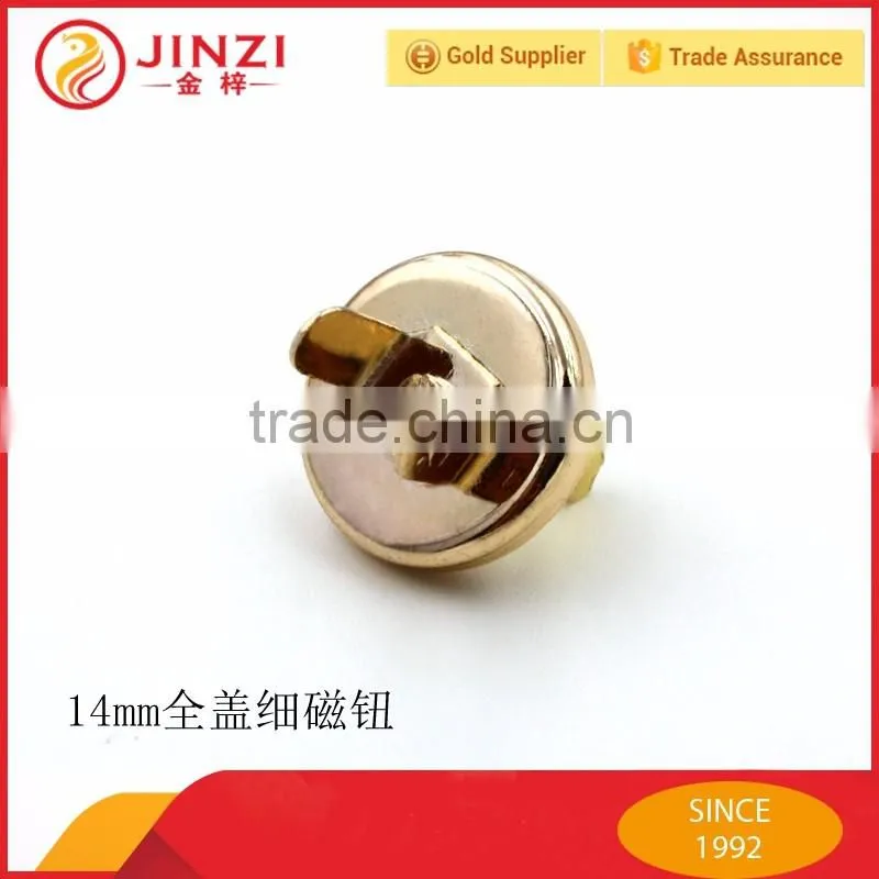 New buttons items 14mm or 18mm metal concave convex matching magnetic button