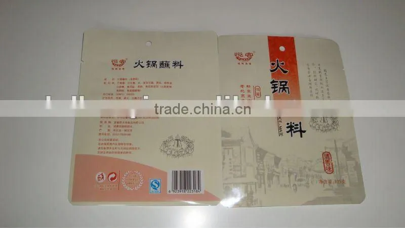 Popular plastic spice wholesale packaging bag