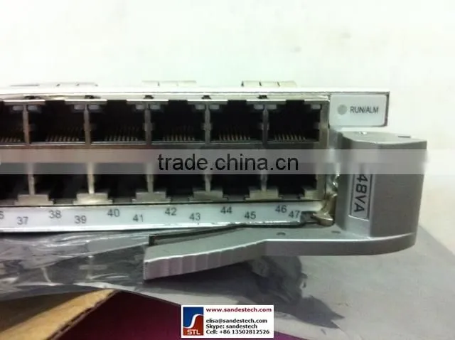 Huawei ES0D0G48VA00 G48VA00 G48VA 03030KQT 48-port 10/100/1000BASE-T PoE interface card for Huawei S7703 S7706 S7712