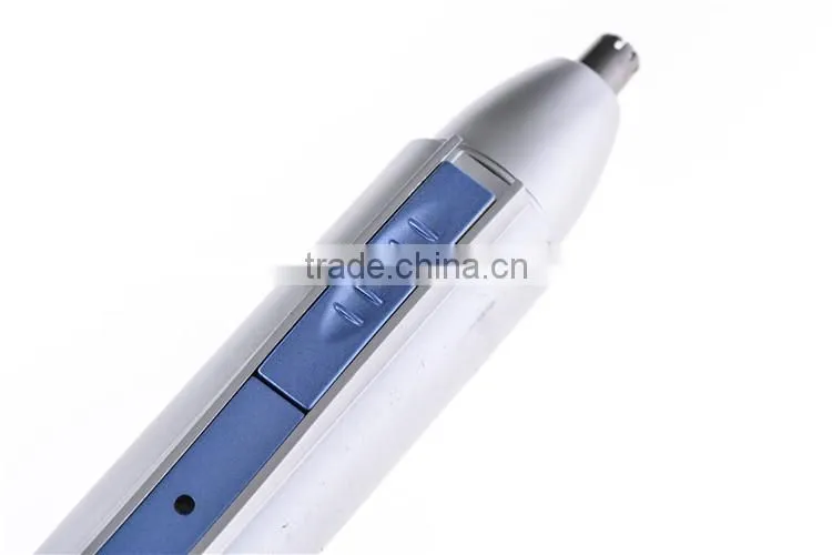 Steel cutting blades electric trim nose and ear hair trimmer
