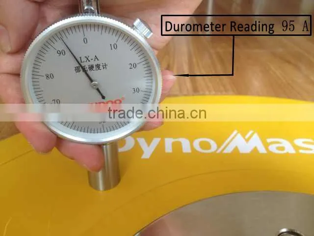 Olympic size with steel inserts rubber bumper plate