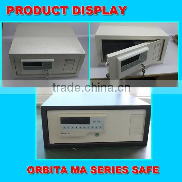 Mini hotel room safe deposit box, portable safe box, fireproof safe deposit box