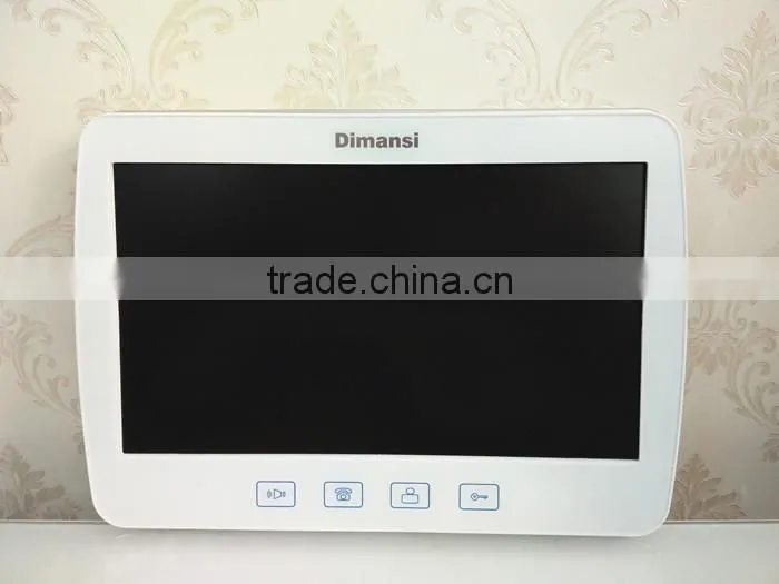 smart home 4-wired waterproof ccd camera handfree