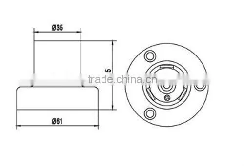 E27 Screw Base Round Plastic Light Bulb aging and testing E27 lamp holder adapter base