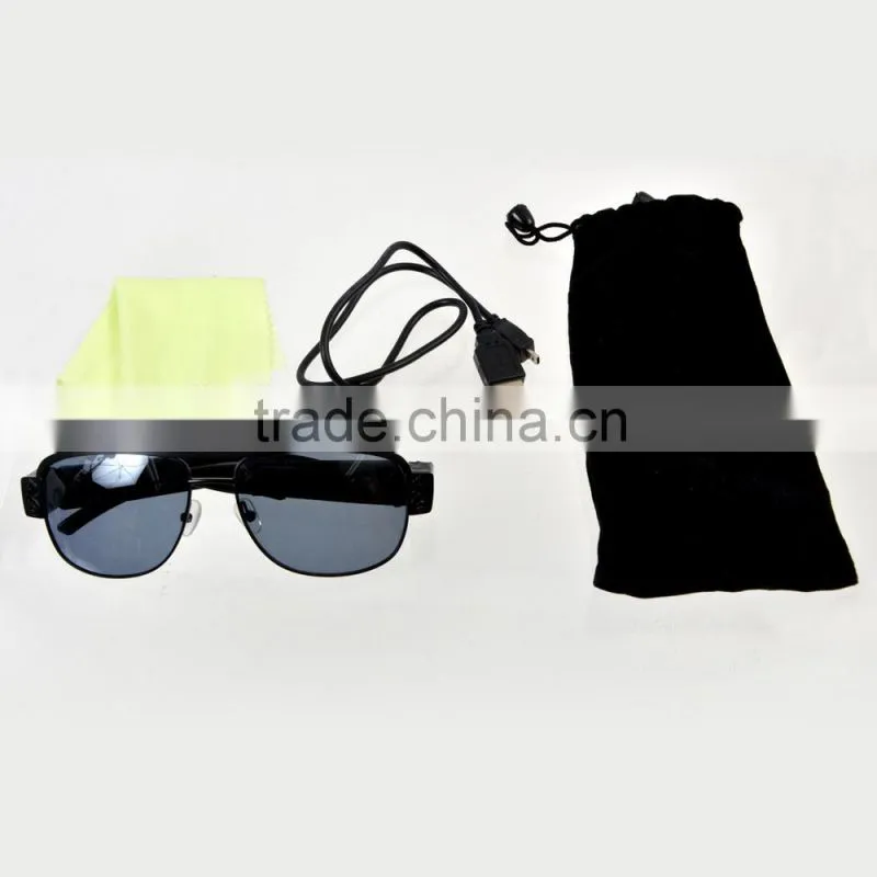 besting selling police officers 1080p wireless hidden camera glasses
