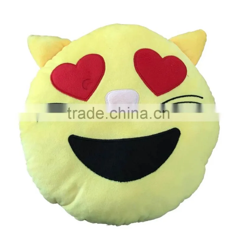 Custom Whatsapp Emoticon Plush Emoji Pillows
