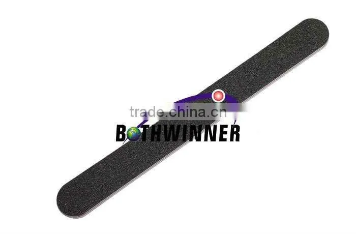 black sandpaper nail file,manicure tools