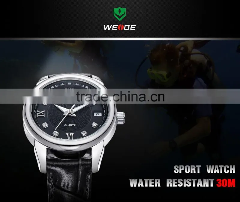 Women hot Selling leather bracelet watch Fashion waterproof watch WG93009