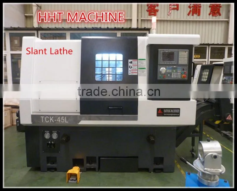 TCK-45LS CNC Slant bed lathe machine tool with power tool
