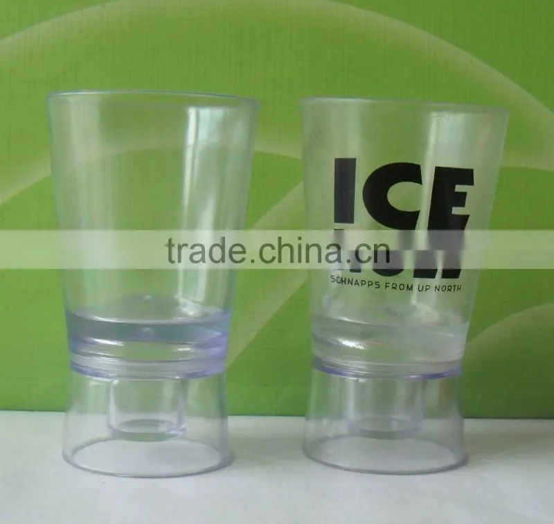 BPA Free 1.5OZ Plastic Shot Glass With Bottom