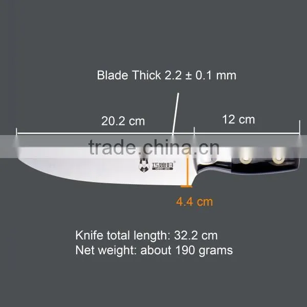 Hot sale Make in China Professional Sharp ECO-friendly 8" Chef Knife,Factory Outlet in great price
