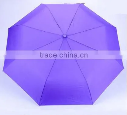 High quality 3 folding auto open and close umbrella led light