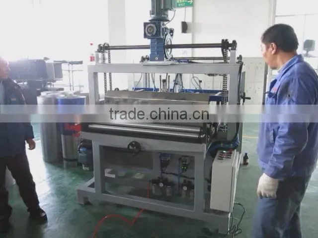 0.4-0.8mm Customized Galvanzied Sheet Round Forming Machine