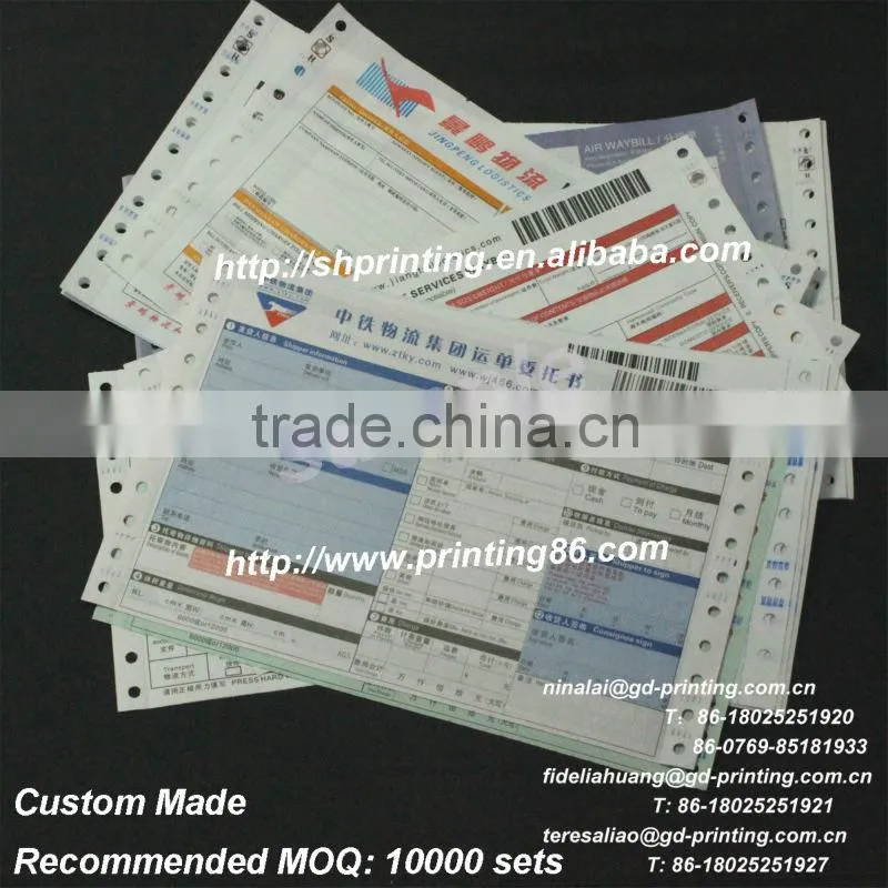 consignment note with sticker ease of use