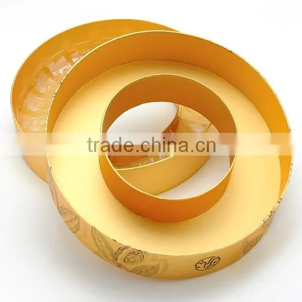 Custom High End Annular Donut Biscuit Dessert Chocolate Packaging Box