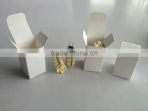 12v Input Voltage and White Color led g4 3w
