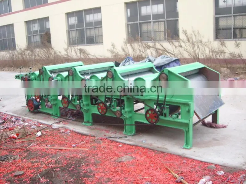 Textile/cotton/yarn waste cleaning machine, cleaning machine