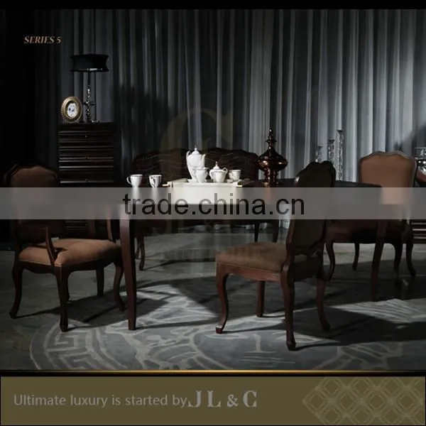 Luxury Dinning Room Banquet Wooden Table AT05 - JL&C Luxury Home Furniture