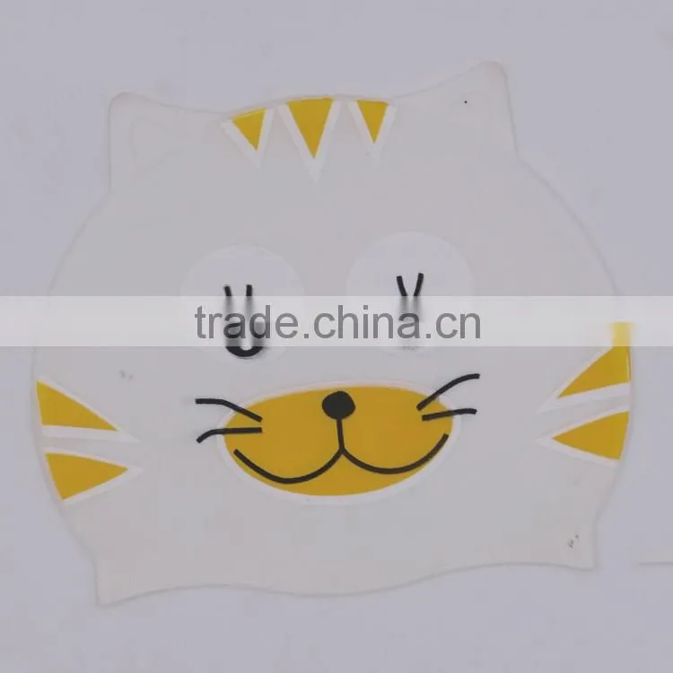 Summer Diving Promotional KID Swimming Cap, Animals printing swimming cap., Child silicon swimming cap
