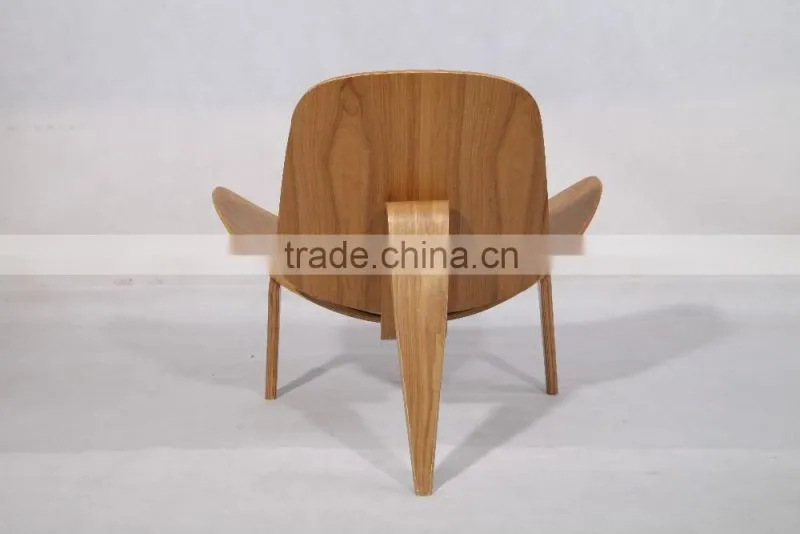 Replica CH07 plywood hans wegner shell chair