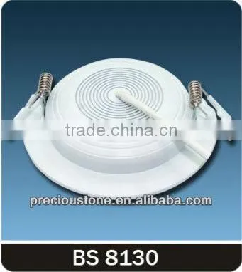 6W aluminum led recessed round downlight factory directly