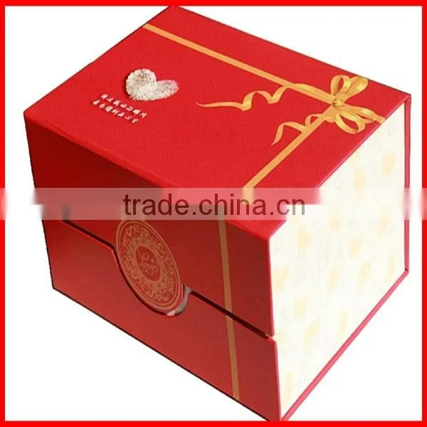 2014 Hot Custom Logo Cardboard Small Statue Gift Box
