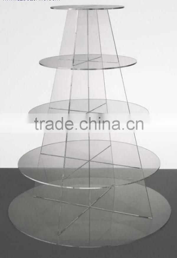 High quality stylish acrylic base cake