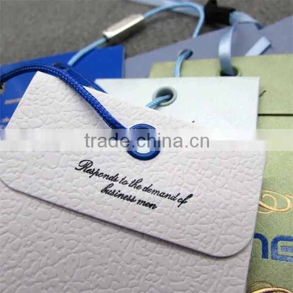 Envelope Shape Customized Hangtags With Jeans