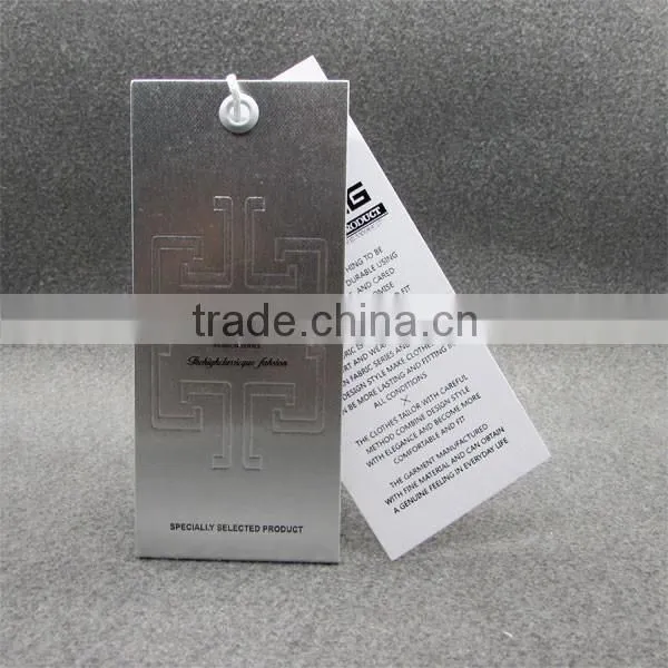 Debossed Full Logo Label Printing