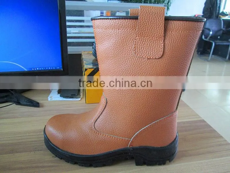 safety footwear manufacture cowskin leather winter safety boots military Safety Boots