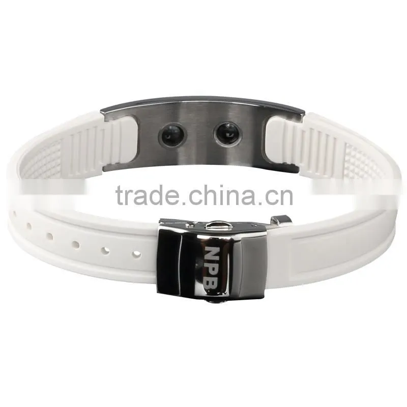 Noproblem D007 FDA germanium tourmaline power magnetic scalar energy Zircon crystal bracelet